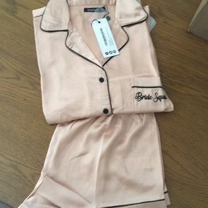 Bridal party pajamas